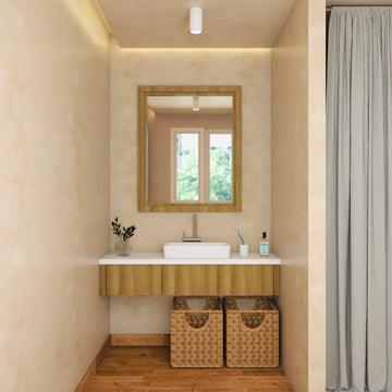 Compact And Simple Bathroom Design